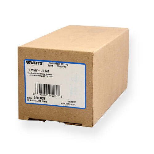 0206005 Watts 0206005 1" MMVUT M1, Threaded Mixing Valve