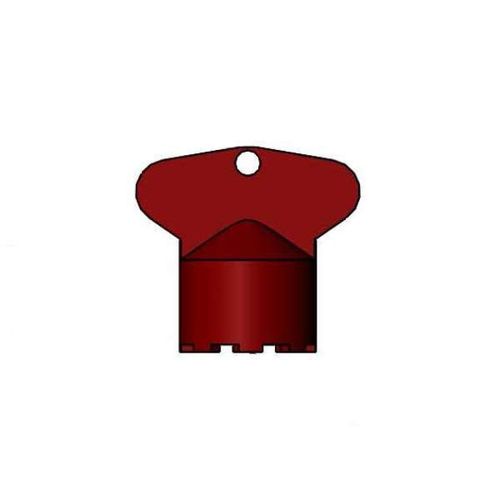 Main product image of Vandal Resistant Cache Key for M21.5x1 Threads (Red), 020674-45