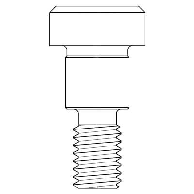 Main product image of #3/8"-16 Hex Stainless Steel Shoulder Screw, 0216-001-000