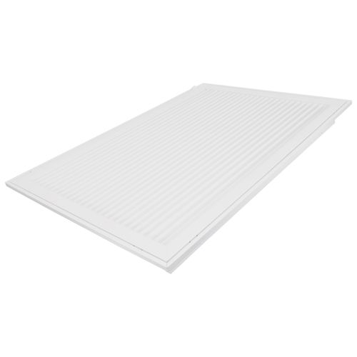 Main product image of 30" x 20" (Wall Opening Size) White Steel Fixed-Bar Filter Grille (96AFB Series)