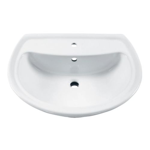 Main product image of Cadet Center Hole Only Pedestal Sink Top (White)