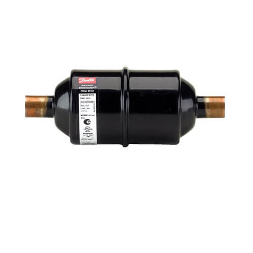 1/2" ODF Sweat Hermetic Liquid Line Filter Drier DML 164S (16 Cubic Inches)