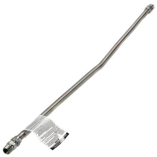 Main product image of Model 20-3132-36 3/8" ID (1/2" OD) Stainless Steel Gas Connector 1/2" MIP x 1/2" FIP (36" Length)