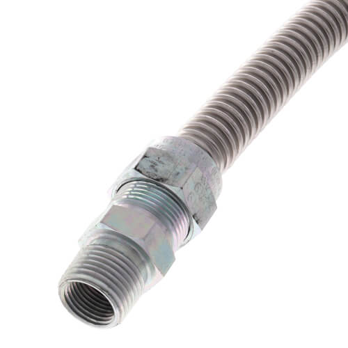 Main product image of Model 30-3131-36 1/2" ID (5/8" OD) Stainless Steel Gas Connector 1/2" MIP x 1/2" MIP (36" Length)