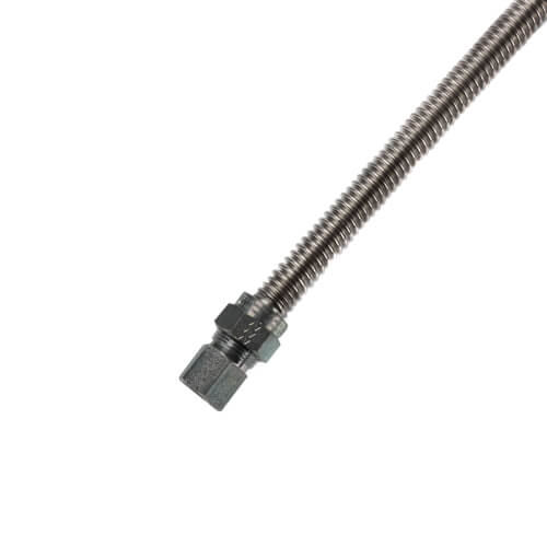 Model 30-3232-36 1/2" ID (5/8" OD) Stainless Steel Gas Connector 1/2" FIP x 1/2" FIP (36" Length)