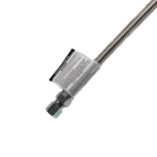 Model 30-3232-36 1/2" ID (5/8" OD) Stainless Steel Gas Connector 1/2" FIP x 1/2" FIP (36" Length)