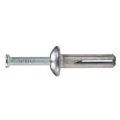 1/4" x 1-1/2" Zamac Nailin Mushroom Head Nail w/ Carbon Steel (Pack of 1000)