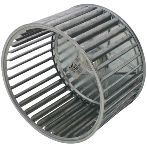 Main product image of 6-1/4" Dia. x 4" Wide Direct Drive Single Inlet Blower Wheel (3450 RPM, CW, 1/2" Bore)