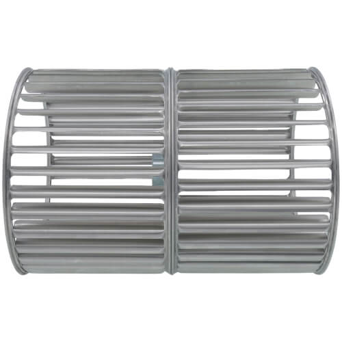 Main product image of 5-3/4" x 8" Direct Drive Double Inlet Blower Wheel (3450 RPM, CW, 1/2" Bore)