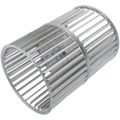 Main product image of 5-3/4" x 8" Direct Drive Double Inlet Blower Wheel (3450 RPM, CW, 1/2" Bore)