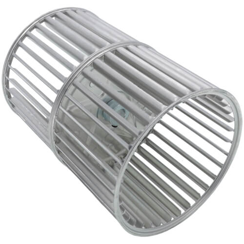 Main product image of 5-3/4" x 8" Direct Drive Double Inlet Blower Wheel (3450 RPM, CW, 1/2" Bore)