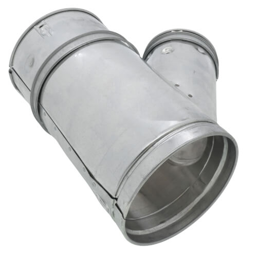Main product image of 6" x 6" x 4" B Wye Gas Vent (6RYF64)