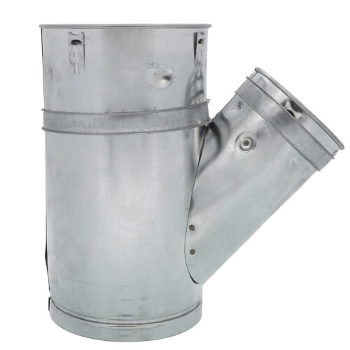 Main product image of 6" x 6" x 4" B Wye Gas Vent (6RYF64)