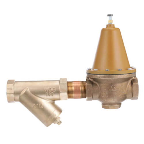 2-1/2" LF223S Lead Free Bronze High Capacity Pressure Valve w/ Strainer