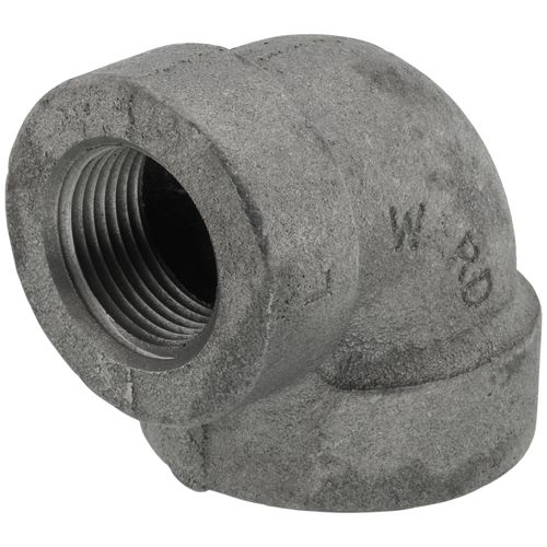 Main product image of 1" x 3/4" Black Cast Iron Steam 90° Elbow, Class 125