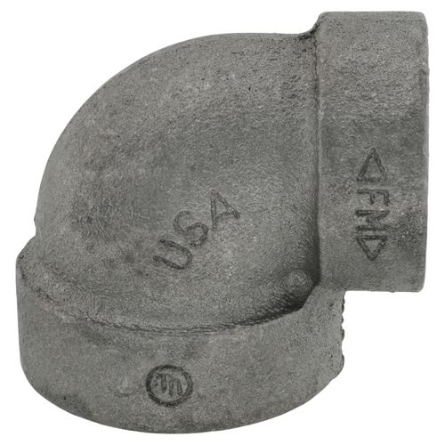 Main product image of 1" x 3/4" Black Cast Iron Steam 90° Elbow, Class 125
