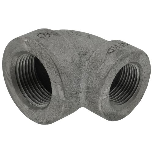 Main product image of 1" x 3/4" Black Cast Iron Steam 90° Elbow, Class 125
