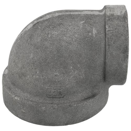 Main product image of 3" x 2" Black Cast Iron Steam 90° Elbow, Class 125
