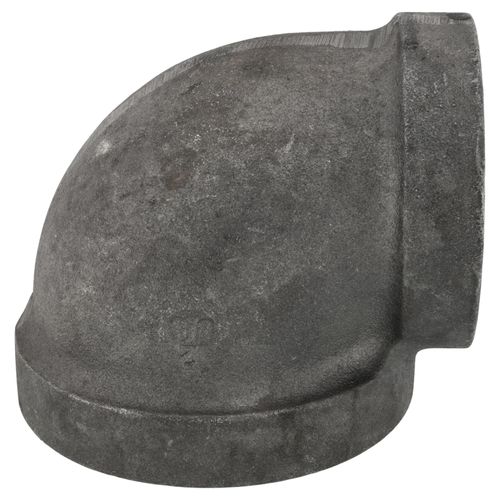 Main product image of 4" x 2" Black Cast Iron Steam 90° Elbow, Class 125