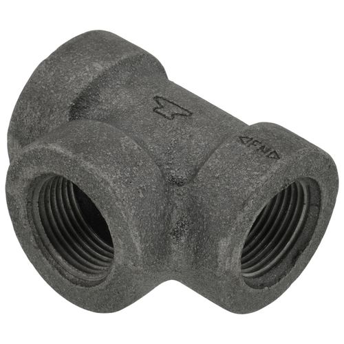 Main product image of 3/4" Black Cast Iron Steam Tee, Class 125