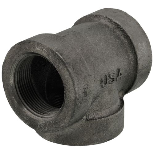 Main product image of 1-1/2" Black Cast Iron Steam Tee, Class 125