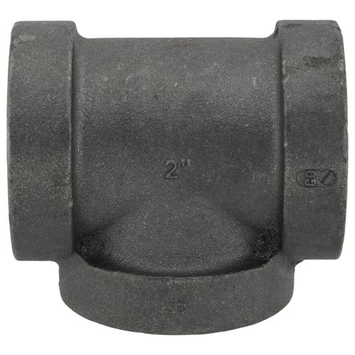 Main product image of 2" Black Cast Iron Steam Tee, Class 125