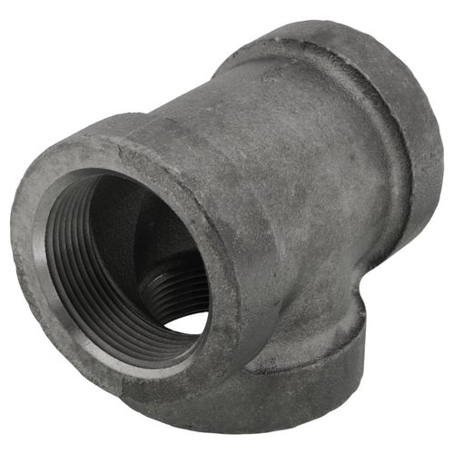 Main product image of 2-1/2" Black Cast Iron Steam Tee, Class 125