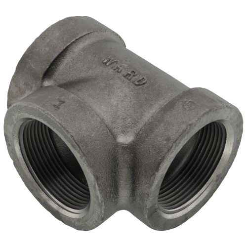 Main product image of 2-1/2" Black Cast Iron Steam Tee, Class 125