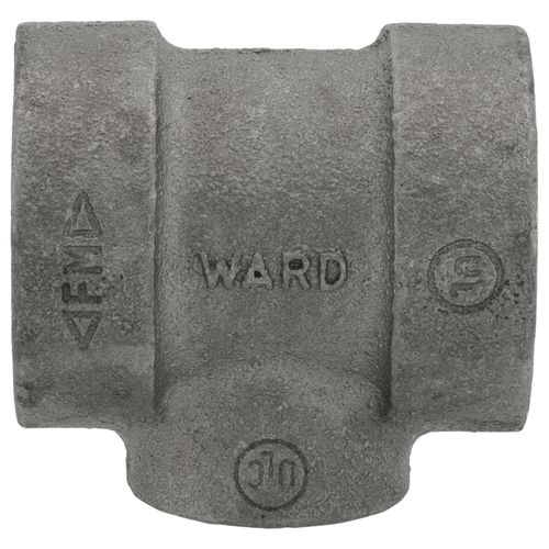 Main product image of 1" x 1" x 1/2" Black Cast Iron Steam Tee, Class 125