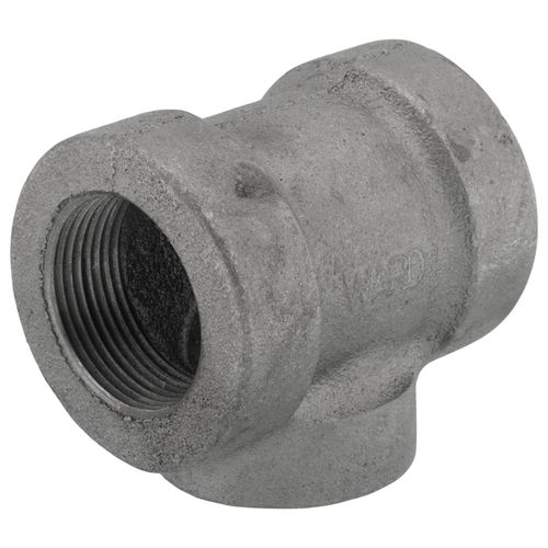 Main product image of 1-1/4" x 1-1/4" x 1" Black Cast Iron Steam Tee, Class 125