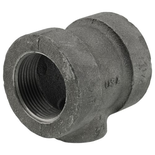Main product image of 1-1/4" x 1-1/4" x 1/2" Black Cast Iron Steam Tee, Class 125