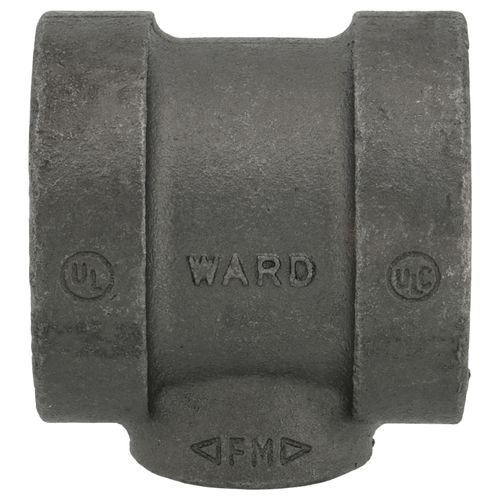 Main product image of 2" x 2" x 1" Black Cast Iron Steam Tee, Class 125