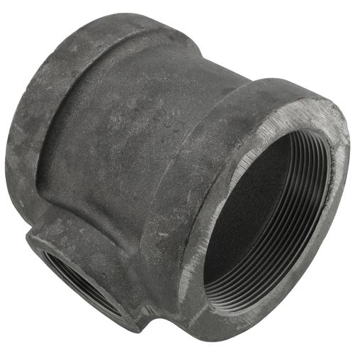 Main product image of 4" x 4" x 2" Black Cast Iron Steam Tee, Class 125