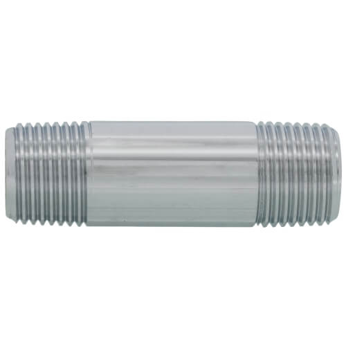 Main product image of 3/8" x 2" Chrome Brass Nipple (Lead Free)