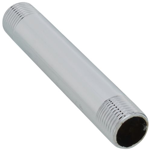 Main product image of 1/2" x 4-1/2" Chrome Brass Nipple (Lead Free)