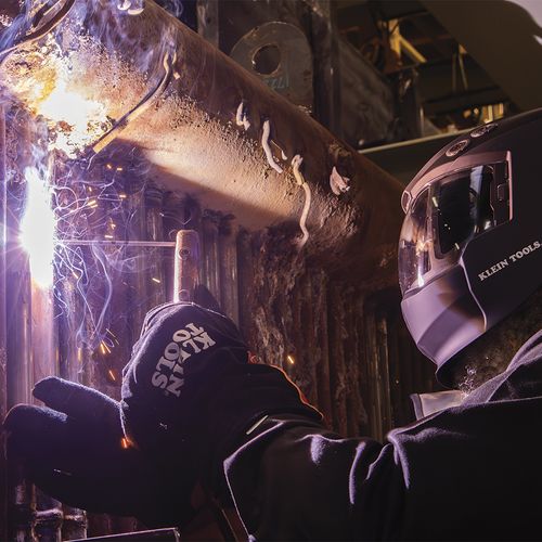 Main product image of Flame-Resistant Welding Jacket w/ Removable Welding Sleeves - XL (Black)