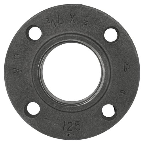 Main product image of 3" x 7-1/2" Black Cast Iron Steam Companion - Screwed Flange, Class 125