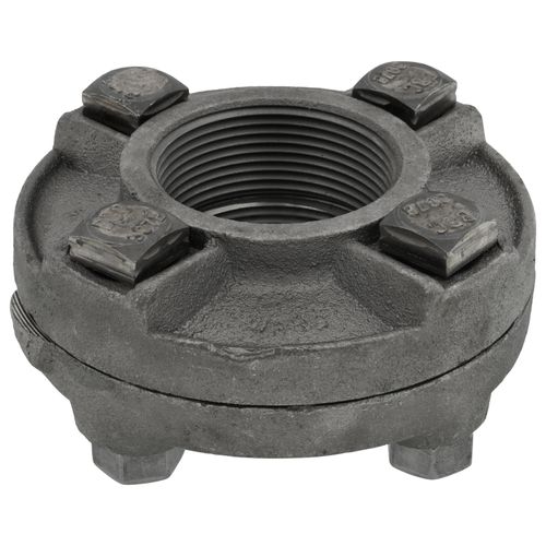 Main product image of 2-1/2" Black Cast Iron Steam Flange Union w/ Gasket, Class 125