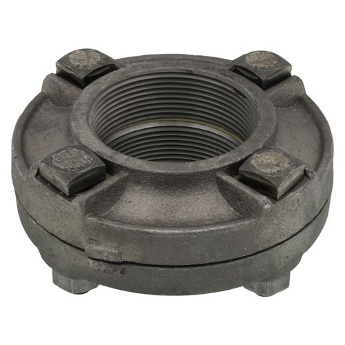 Main product image of 3" Black Cast Iron Steam Flange Union w/ Gasket, Class 125