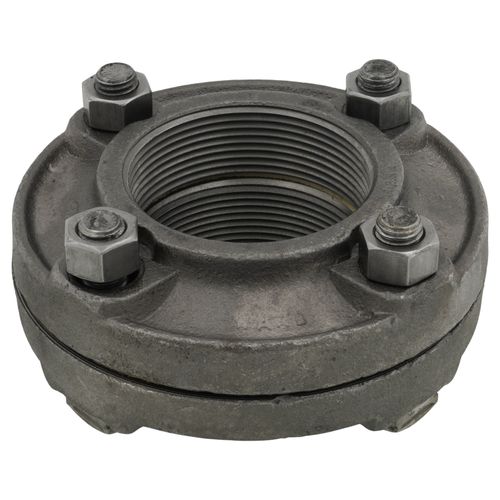 Main product image of 3" Black Cast Iron Steam Flange Union w/ Gasket, Class 125