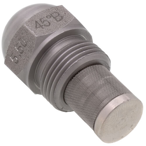 Main product image of Type B Solid 45-Degree Oil Nozzle (5.5 GPH)