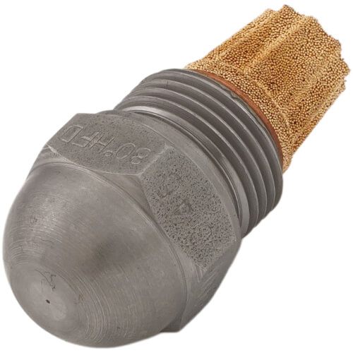 Main product image of Type H Hollow 80-Degree Oil Nozzle (0.45 GPH)