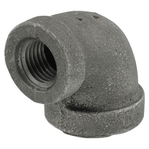 Main product image of 3/8" x 1/4" Black 90° Elbow, Class 150