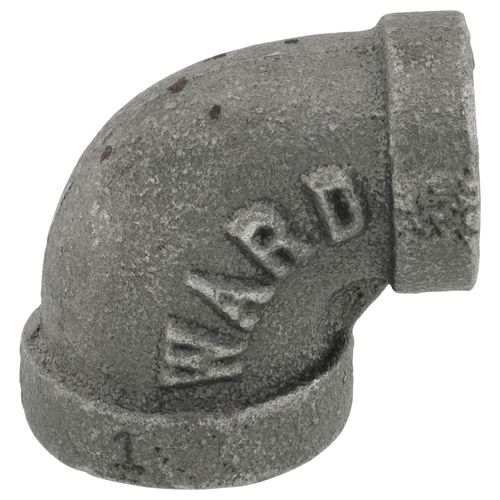 Main product image of 3/8" x 1/4" Black 90° Elbow, Class 150