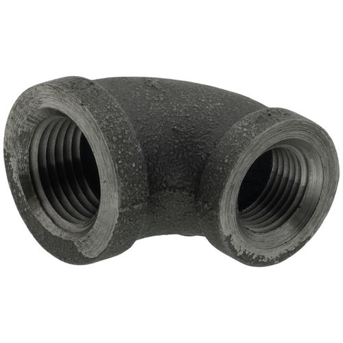 Main product image of 1/2" x 3/8" Black 90° Elbow, Class 150
