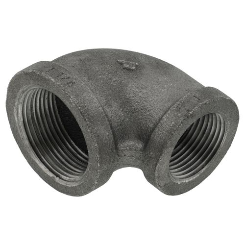 Main product image of 1-1/4" x 1" Black 90° Elbow, Class 150