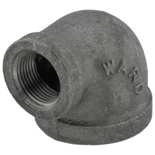 Main product image of 1-1/4" x 3/4" Black 90° Elbow, Class 150