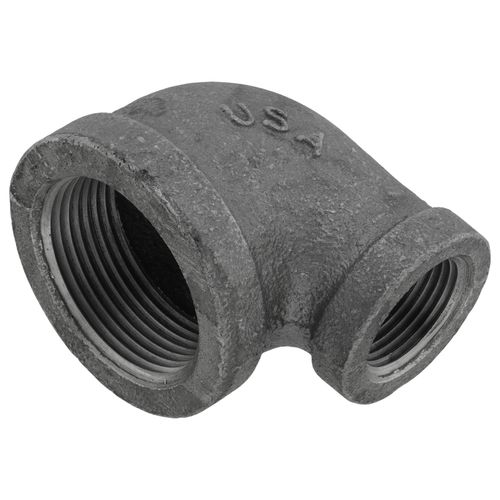 Main product image of 1-1/4" x 3/4" Black 90° Elbow, Class 150