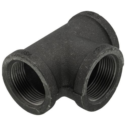 Main product image of 1-1/4" Black Tee, Class 150