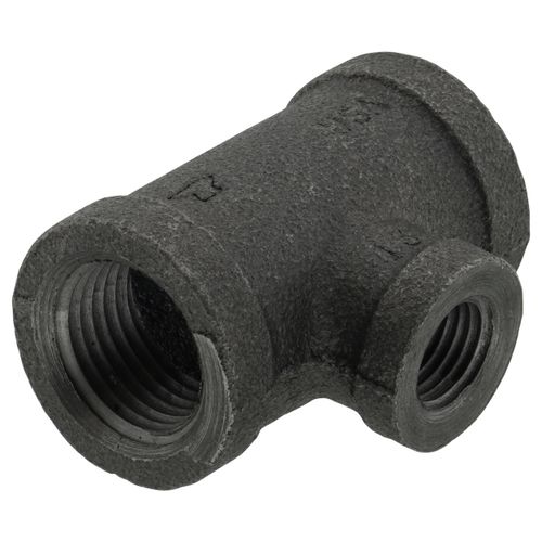 Main product image of 1/2" X 1/2" X 1/4" Black Tee, Class 150